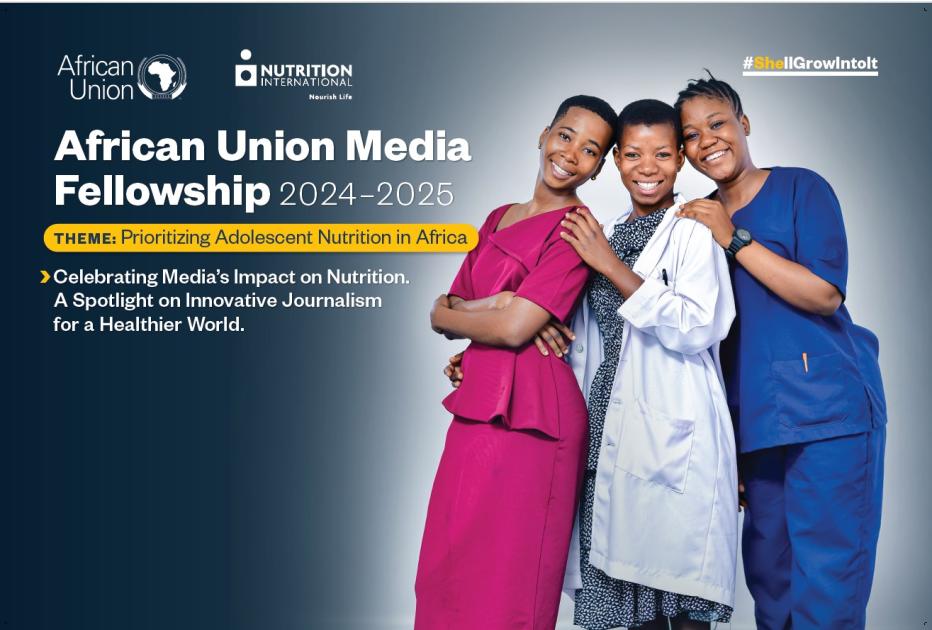 AU and Nutrition International Announce Winners of the Inaugural Africa Nutrition Media Award