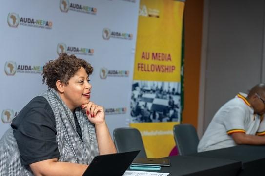 AU Media Fellows discuss Media's Impact on Realizing Agenda 2063 during AUDA-NEPAD Visit