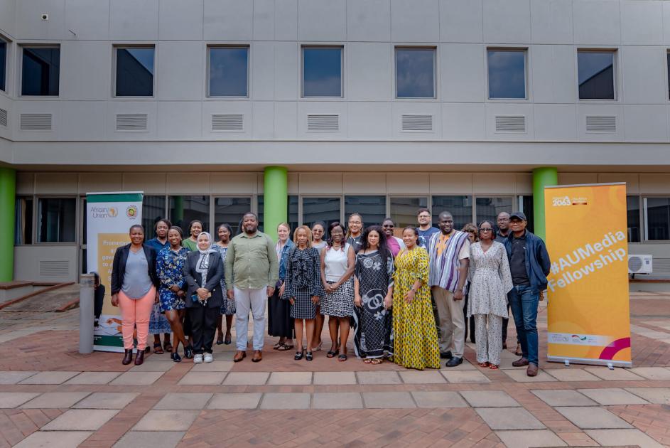 African Union Media Fellows visit the African Peer Review Mechanism (APRM) to advance reporting on Governance in Africa